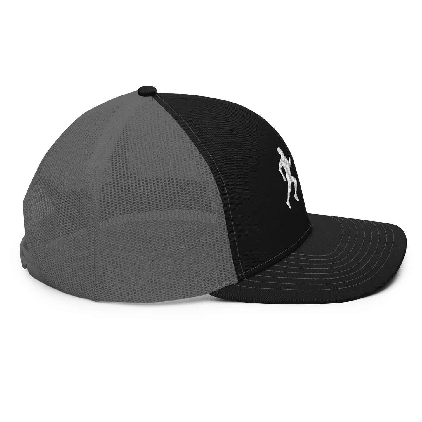 running (male) mood trucker hat