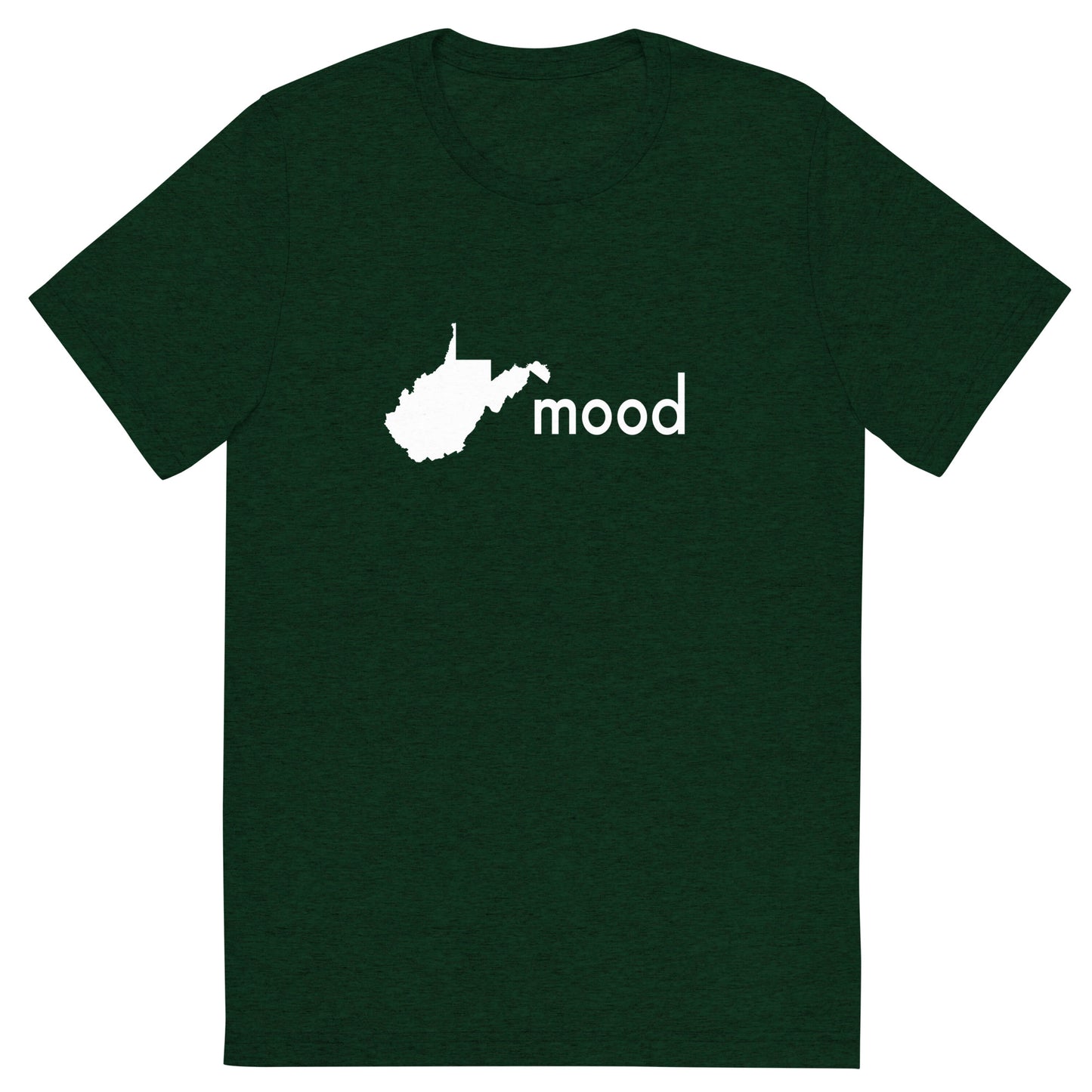 west virginia mood tri-blend t-shirt