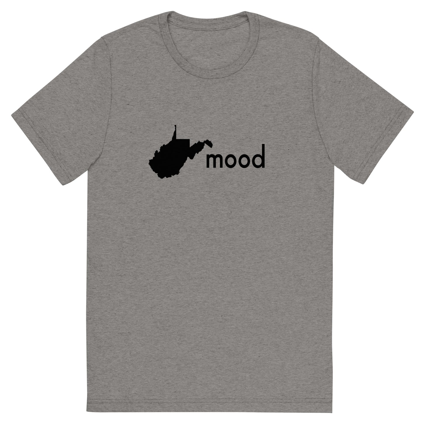west virginia mood tri-blend t-shirt
