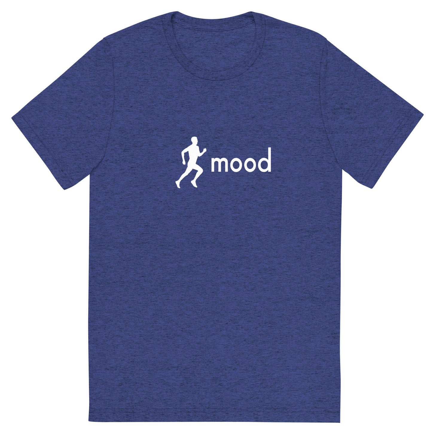 running (male) mood tri-blend t-shirt