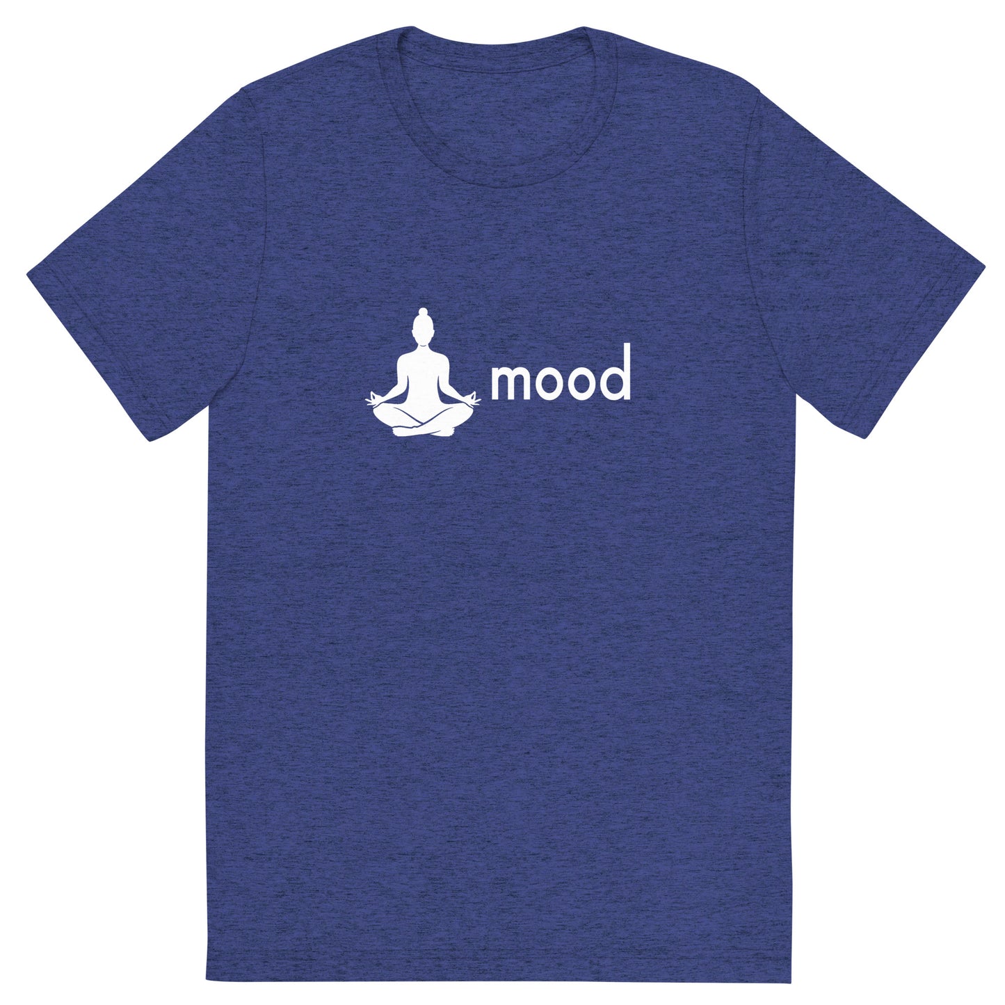 yoga (female) mood tri-blend t-shirt
