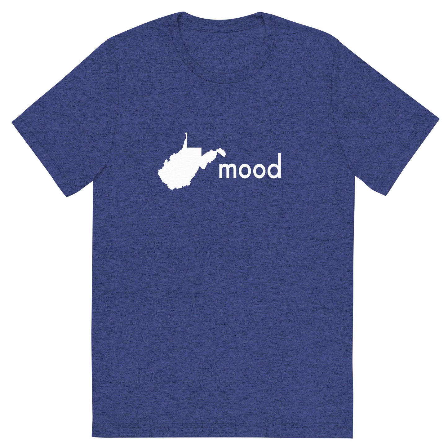 west virginia mood tri-blend t-shirt