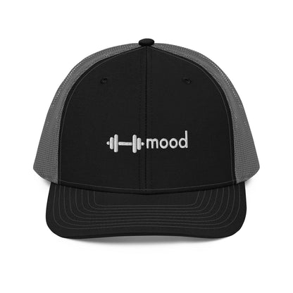 workout mood trucker hat