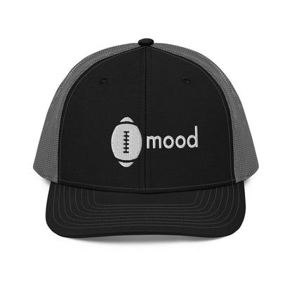 football mood trucker hat