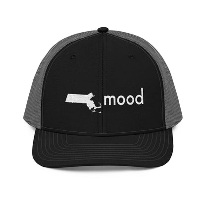 massachusetts mood trucker hat