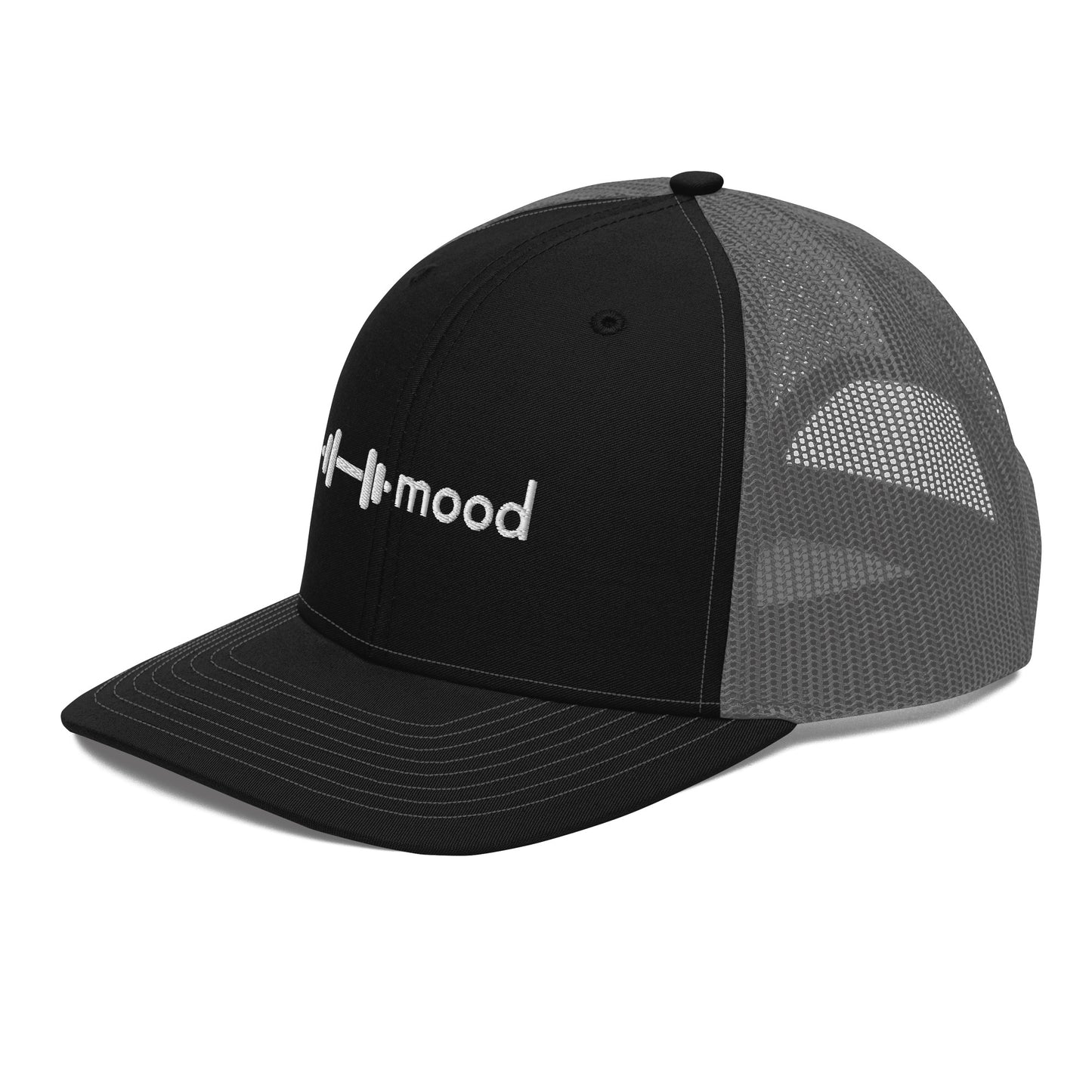 workout mood trucker hat