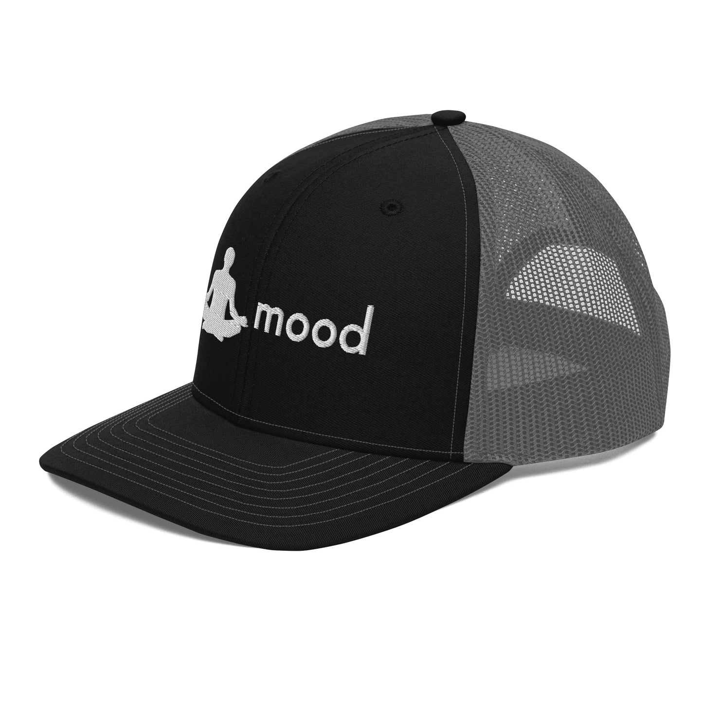 yoga (male) mood trucker hat