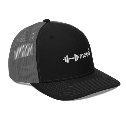 workout mood trucker hat