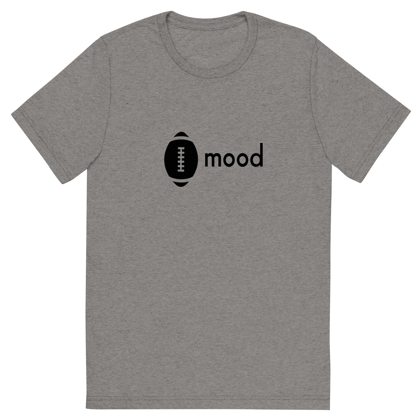 football mood tri-blend t-shirt