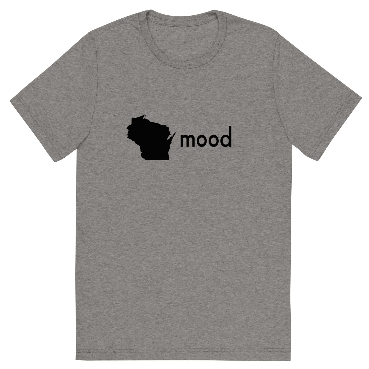 wisconsin mood tri-blend t-shirt