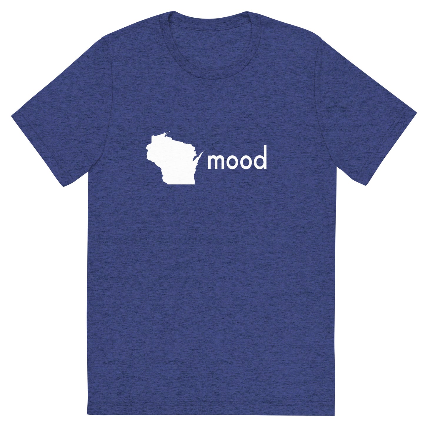 wisconsin mood tri-blend t-shirt