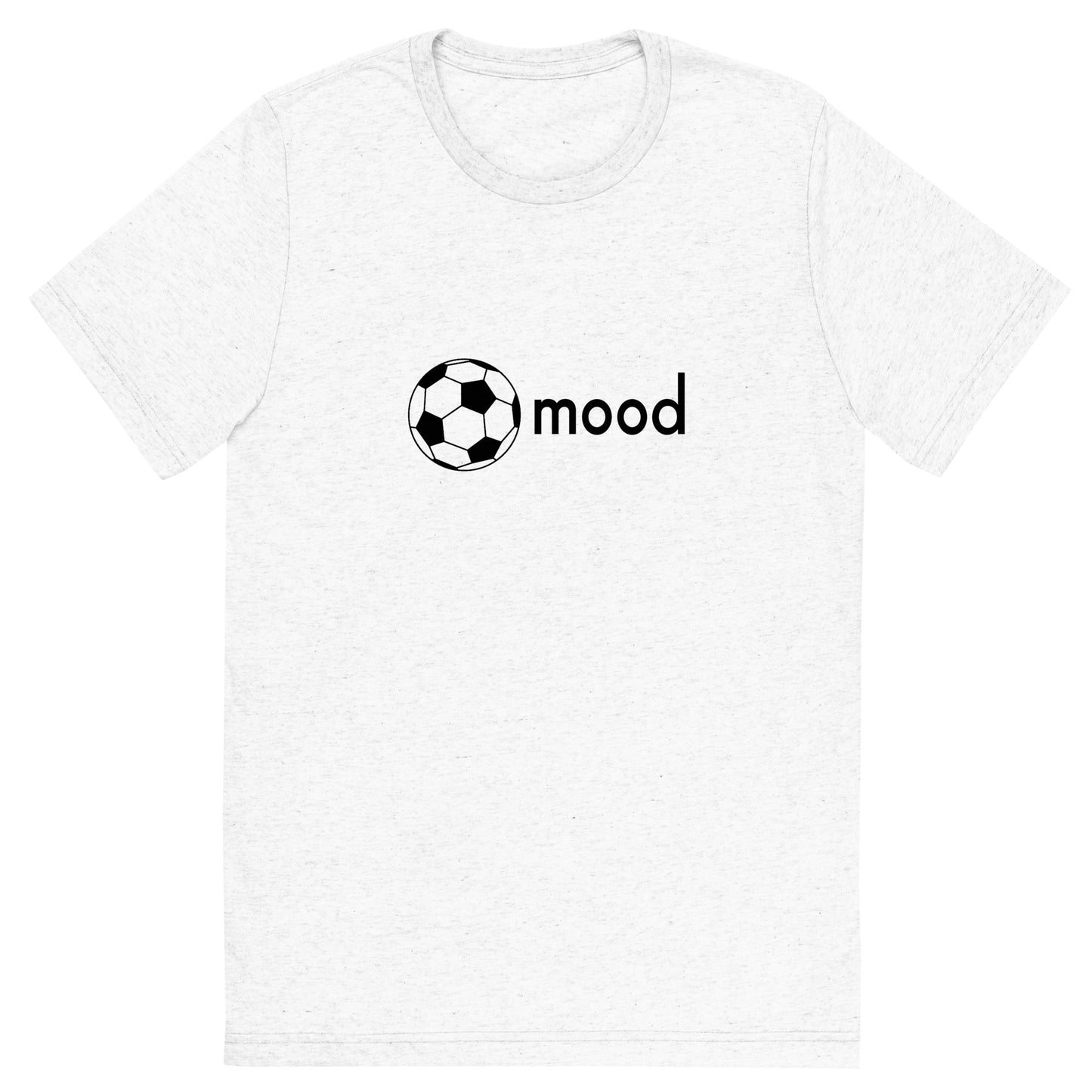 soccer mood tri-blend t-shirt