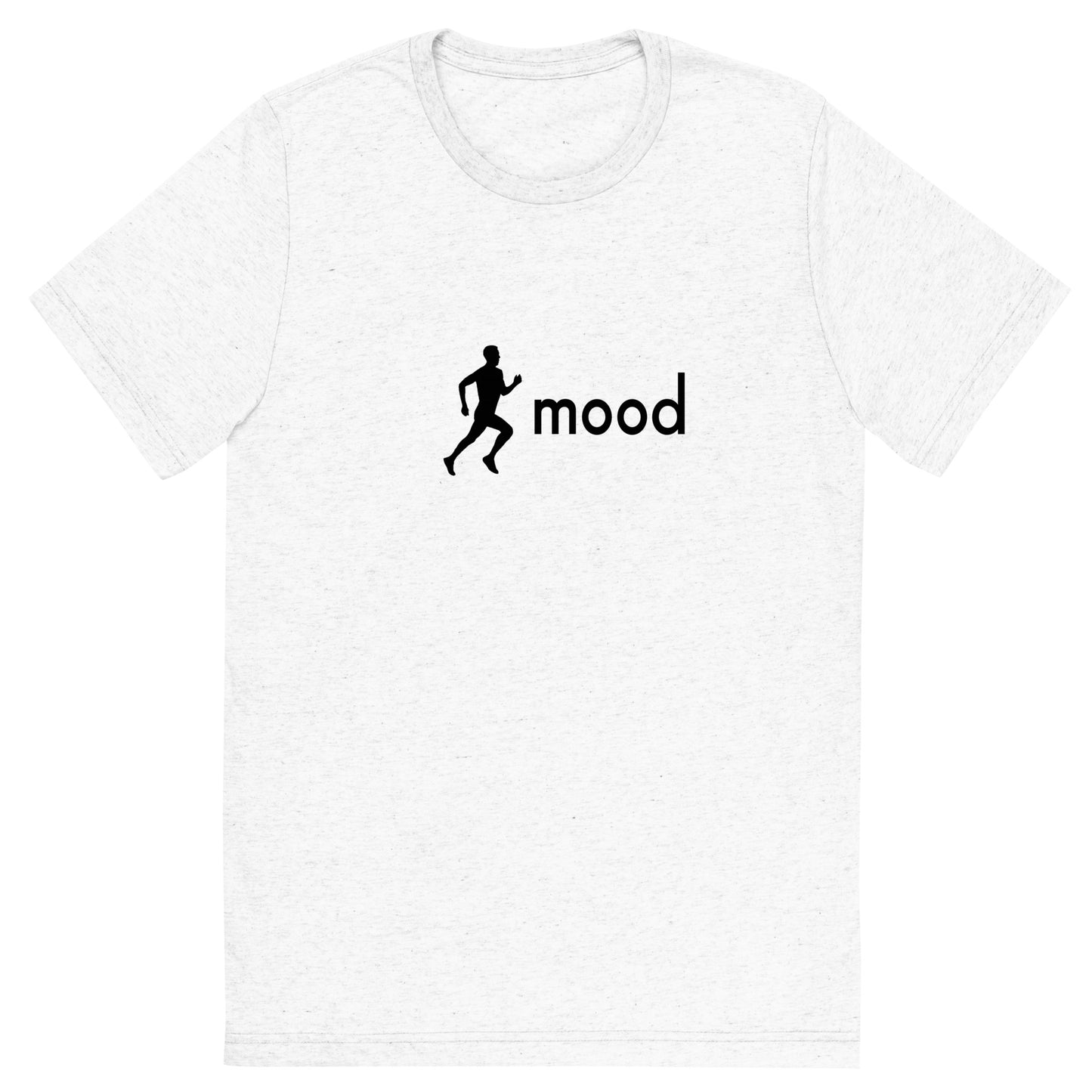 running (male) mood tri-blend t-shirt