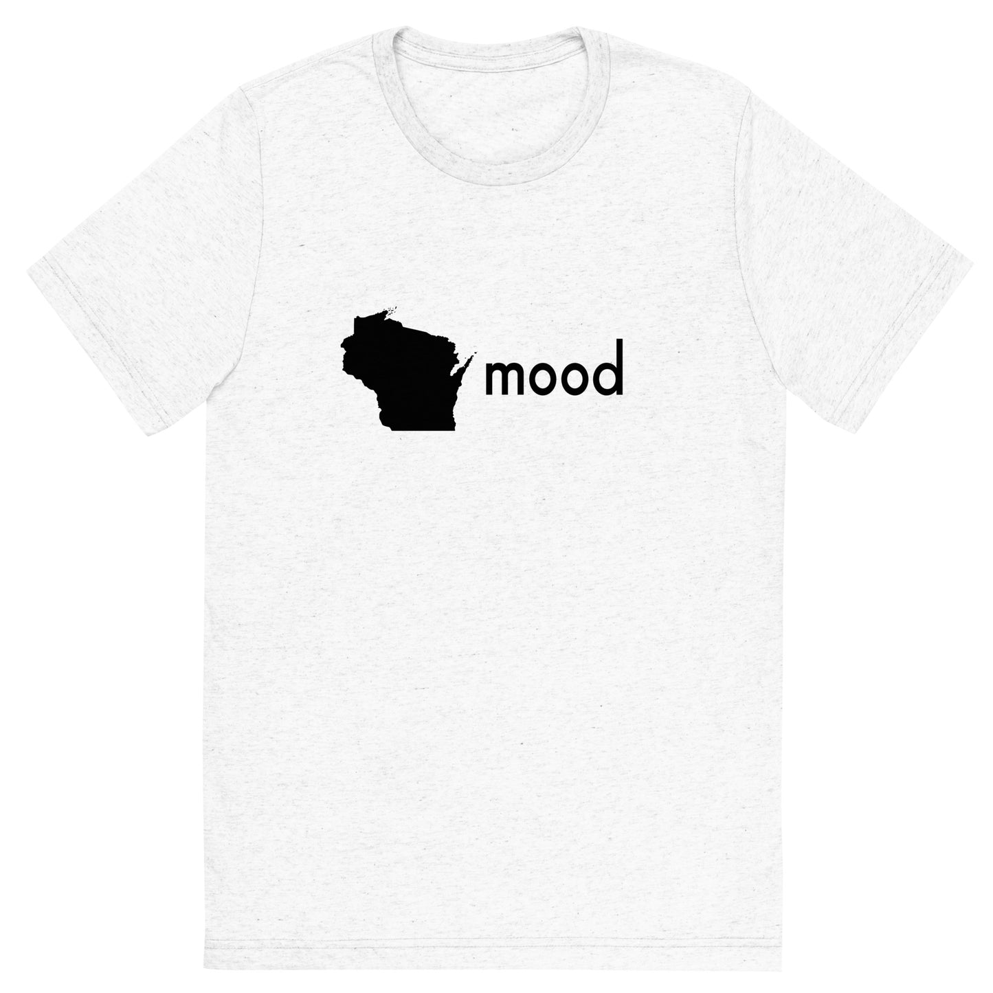 wisconsin mood tri-blend t-shirt